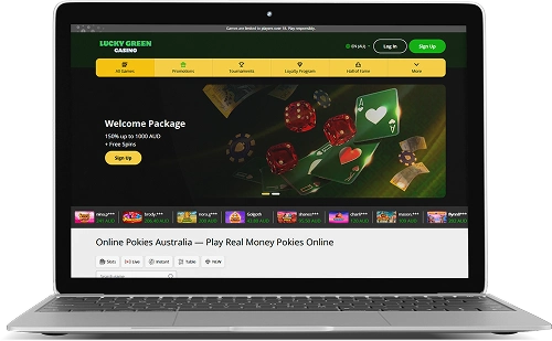 Lucky Green Casino AU Desktop Lucky Green Casino AU Desktop